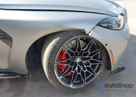 2025 BMW M3 Competition xDrive z USA, uszkodzony, nr VIN WBS33HJ07SFU22521